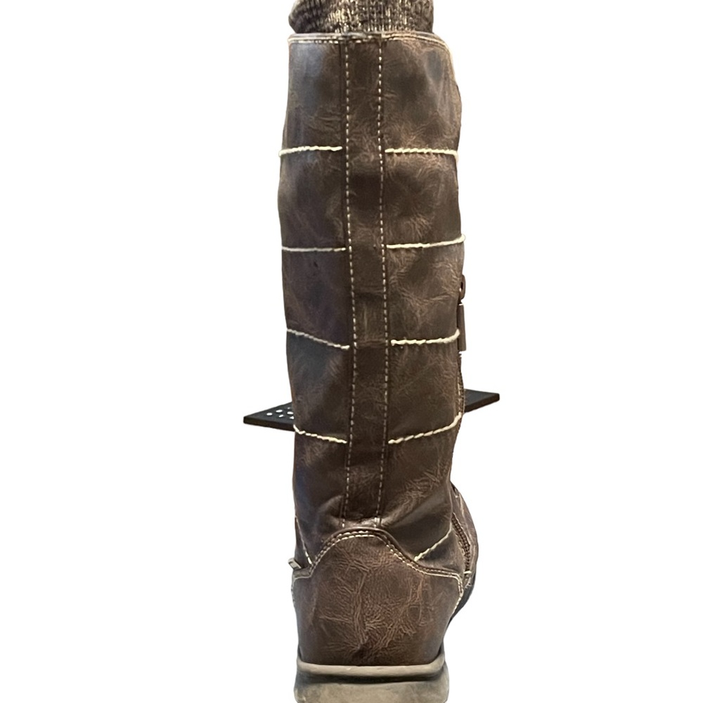 SPORTO.Women Shoes Sweaters Boot Brown Color Size 8‎ - Picture 4 of 15
